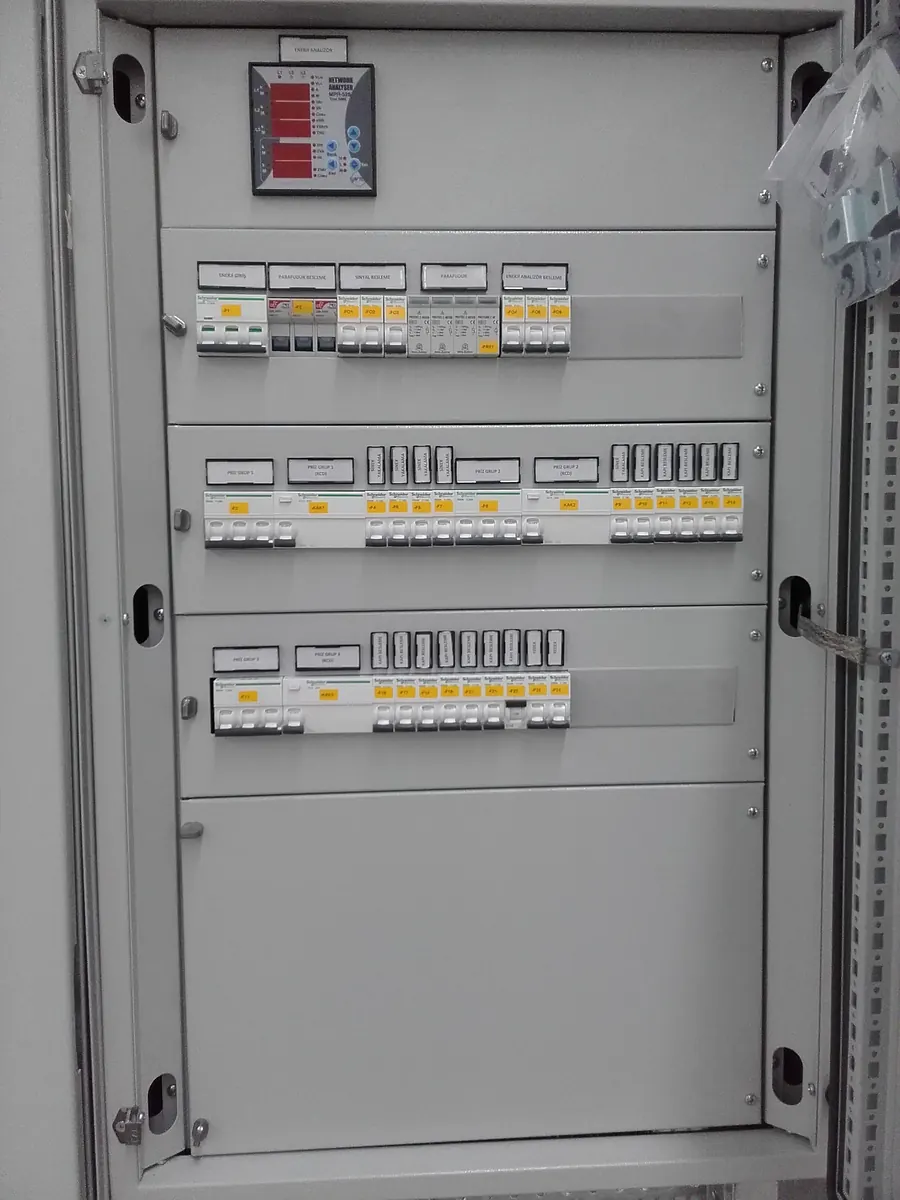 BİM elektrik pano projesi saha görseli — görsel 10