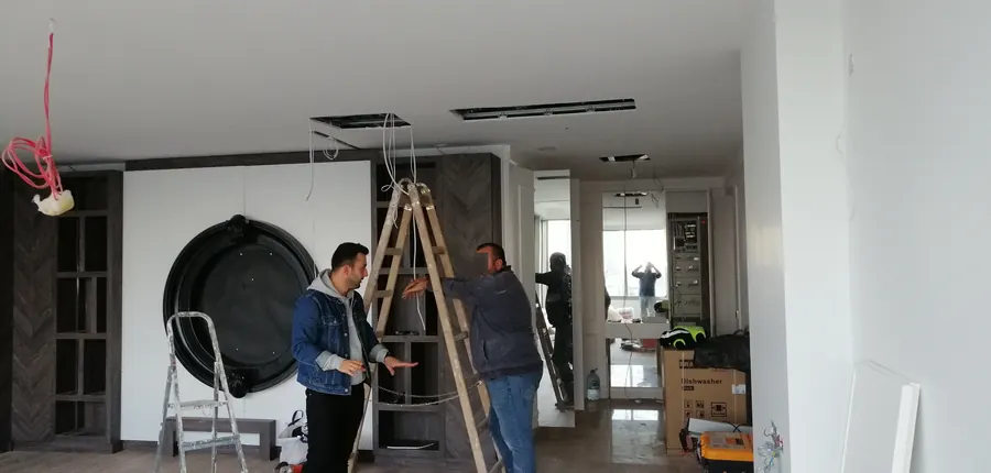 Daire elektrik tesisat projesi saha fotoğrafı — görsel 2