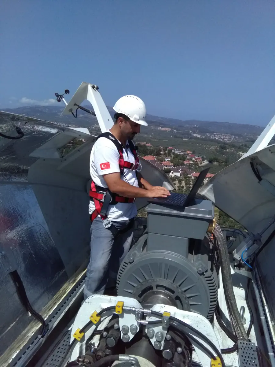 Mudanya rüzgar türbini ENH proje saha görseli — görsel 10